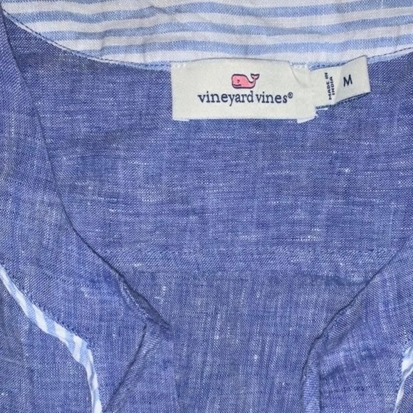 Vinyard Vines chambray sleeveless M - Picture 2 of 3